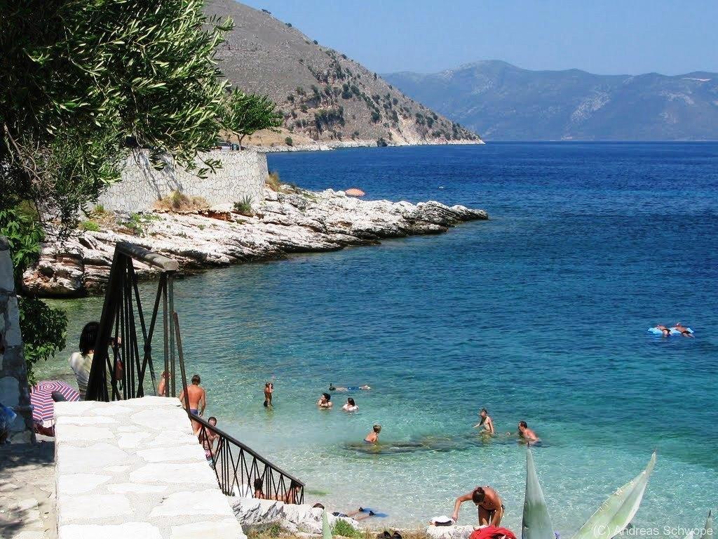 Verde E Mare Agia Efimia Bagian luar foto